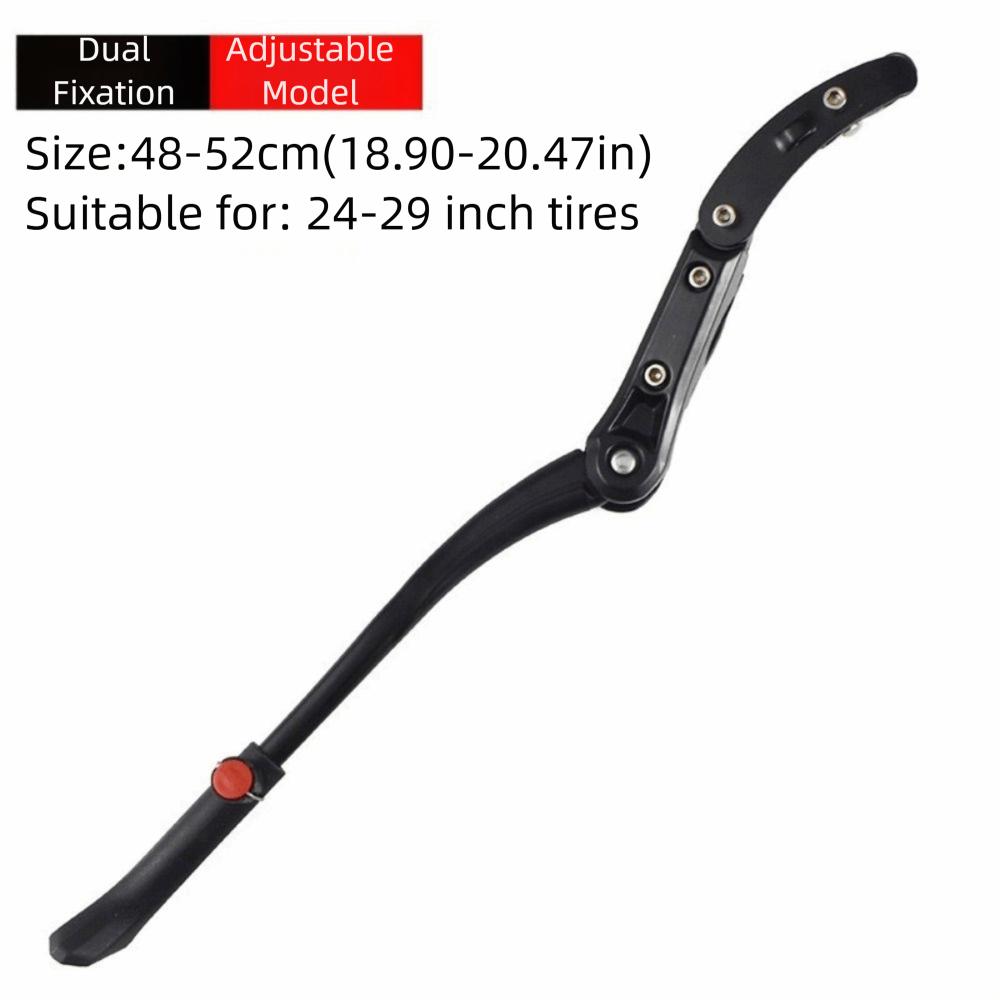 

Aluminum Kickstand Single Side Support Side Rear Bicycle Support Road Bicycle Double clamp support