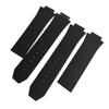 Sostituzione Cinturini in Silicone per HUBLOT BIG BANG Silicone 25*17mm Cinturino Orologio Impermeabile Accessori Orologio Braccialetto in Gomma Cinturino da polso