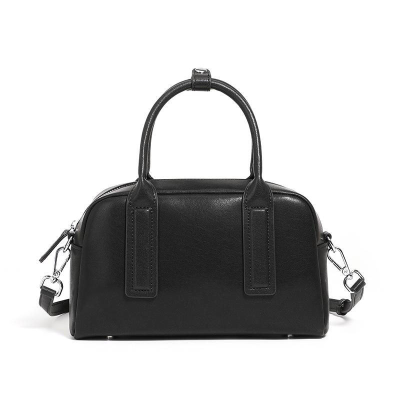 Leather Women's Bag Spring/summer Crossbody Bag Retro Commuter Handbag Female Niche High-grade Texture Shoulder Bag