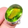 Peridot Oval Shape Gemstone Adjustable Ring Statement Handmade Awesome Jewelry