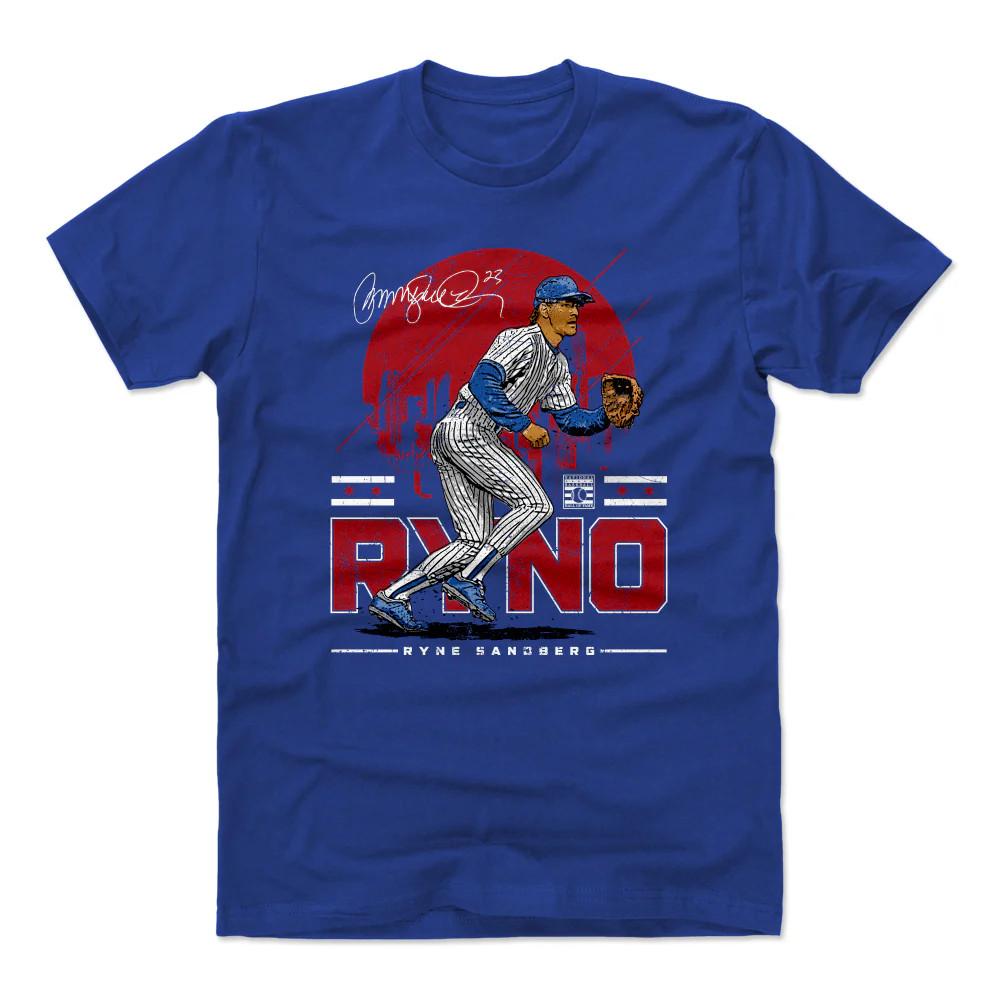 New Ryne Sandberg Star Signed Cotton Blue S-5XL T Shirt MC746 S