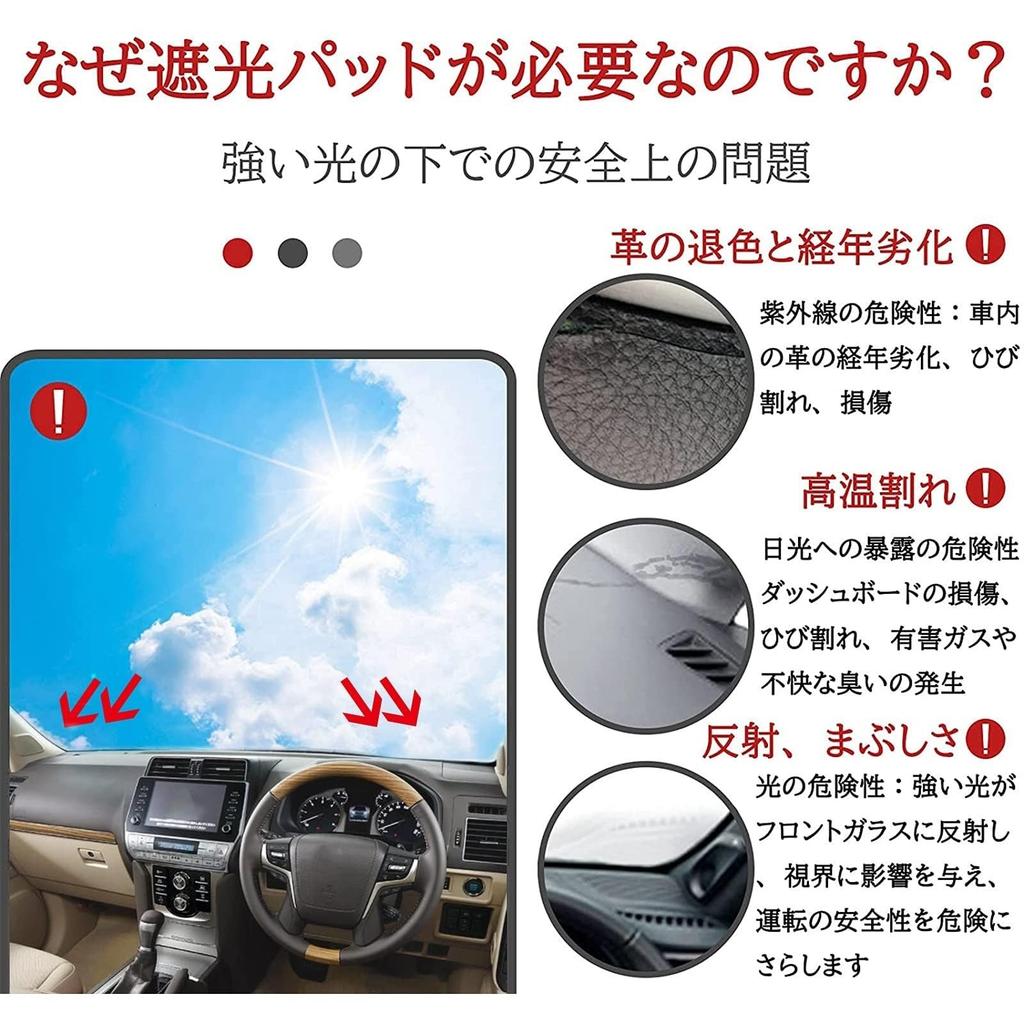 Lexus LS LS460 LS460L LS600L LS460L LS460H LS600H 2006-2011 Special Design Car Dashboard Mat