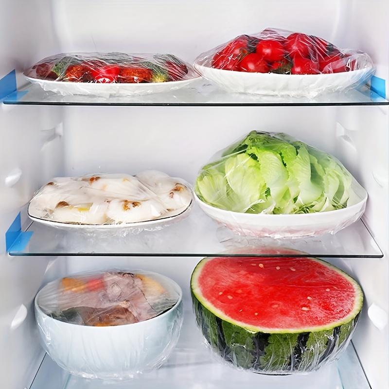 Reusable Elastic Stretch Fresh Keeping Bags, Kitchen Dining Plate Bread Proofing Food Storage Covers, Universal Kitchen Plastic Wrap