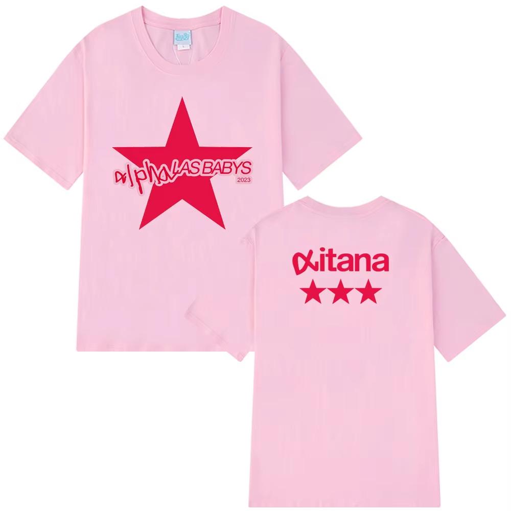 

Singer Aitanas Print T-Shirts Men Women Aesthetics Short Sleeve T Shirt Cotton Fashion Hip-hop Loose O-Neck T-shirts Fan Gifts 4XL