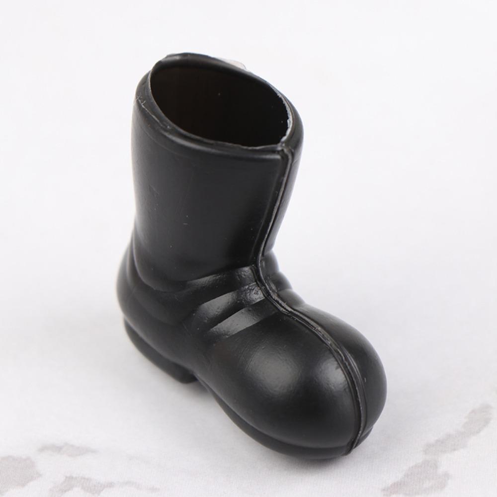 1:12 Doll House Mini Santa Shoes Christmas Boots Doll House Miniature Rain Shoes Ornaments Props