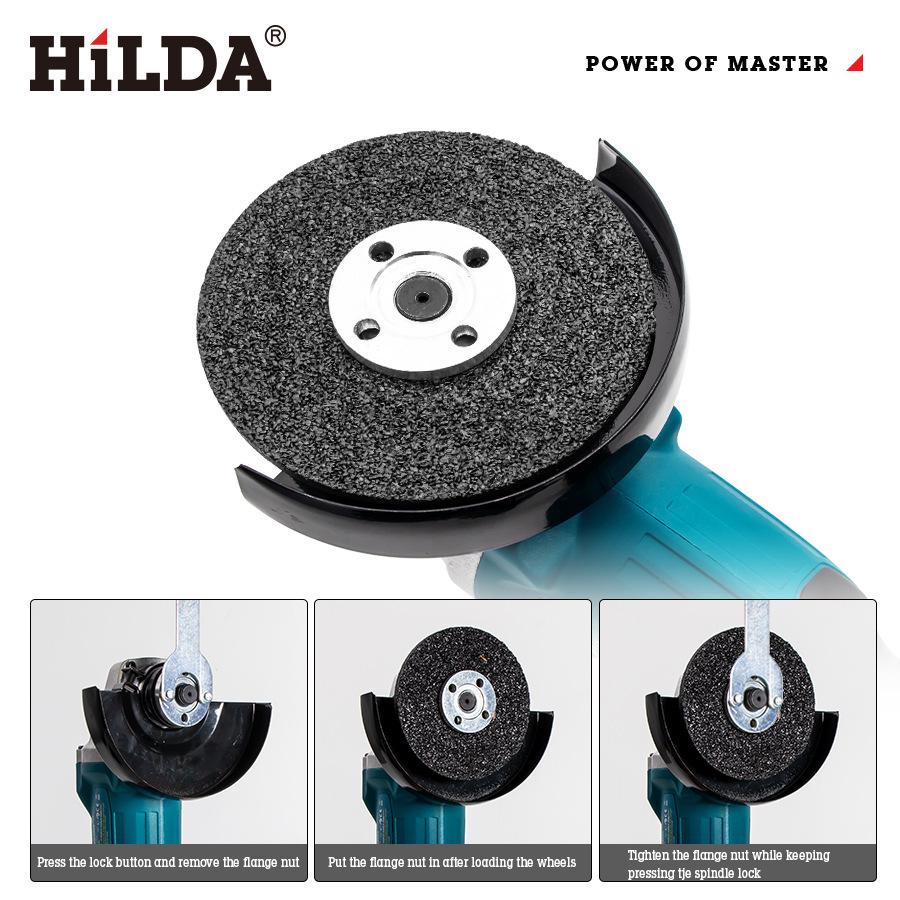 21V Brushless Angle Grinder - High Power Lithium Battery Polisher & Cutting Machine
