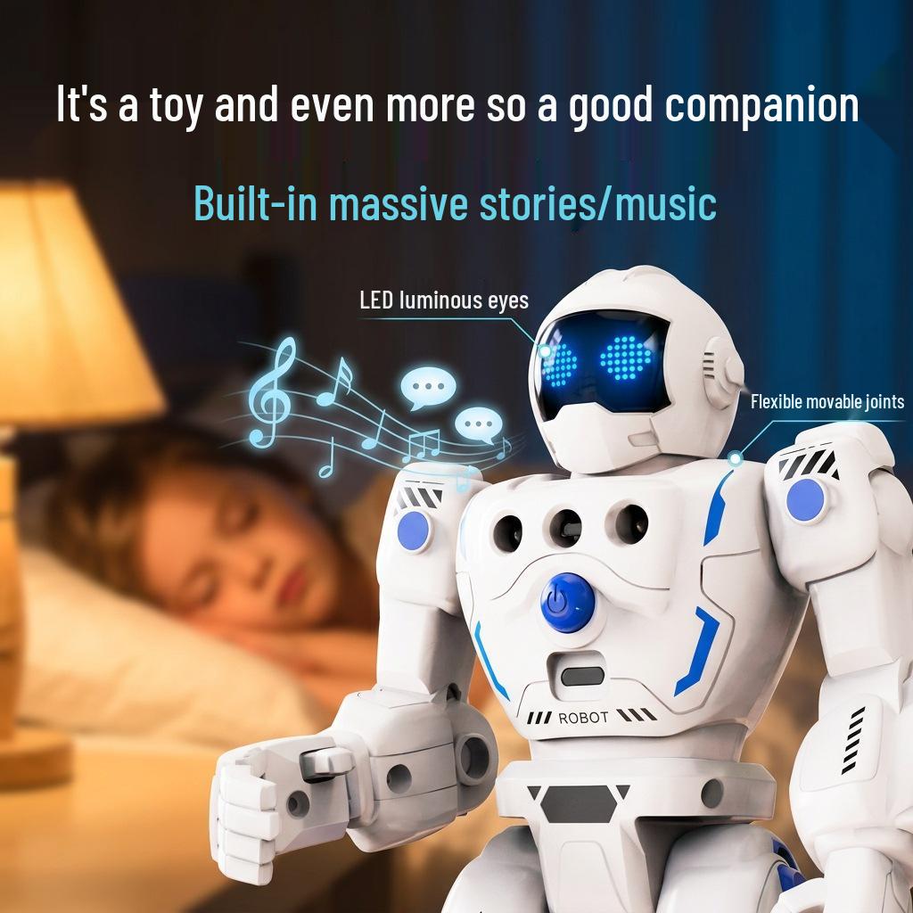 Early Learning Storytelling Gesture-Control Dancing Robot Toy