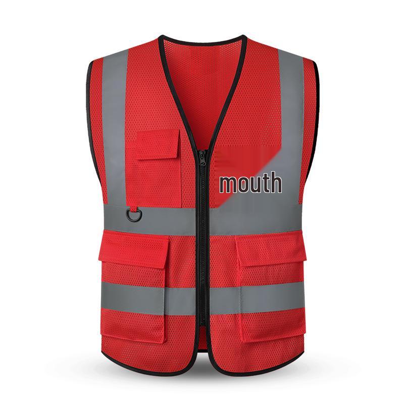 Reflective Vest for Gardening, Traffic, Construction, or Takeaway Use