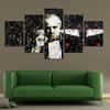 5Pcs The Godfather Gangster Film Movie Decor Canvas Wall Art Pictures Paintings Poster HD Print Home Decor No Framed 5 Panel