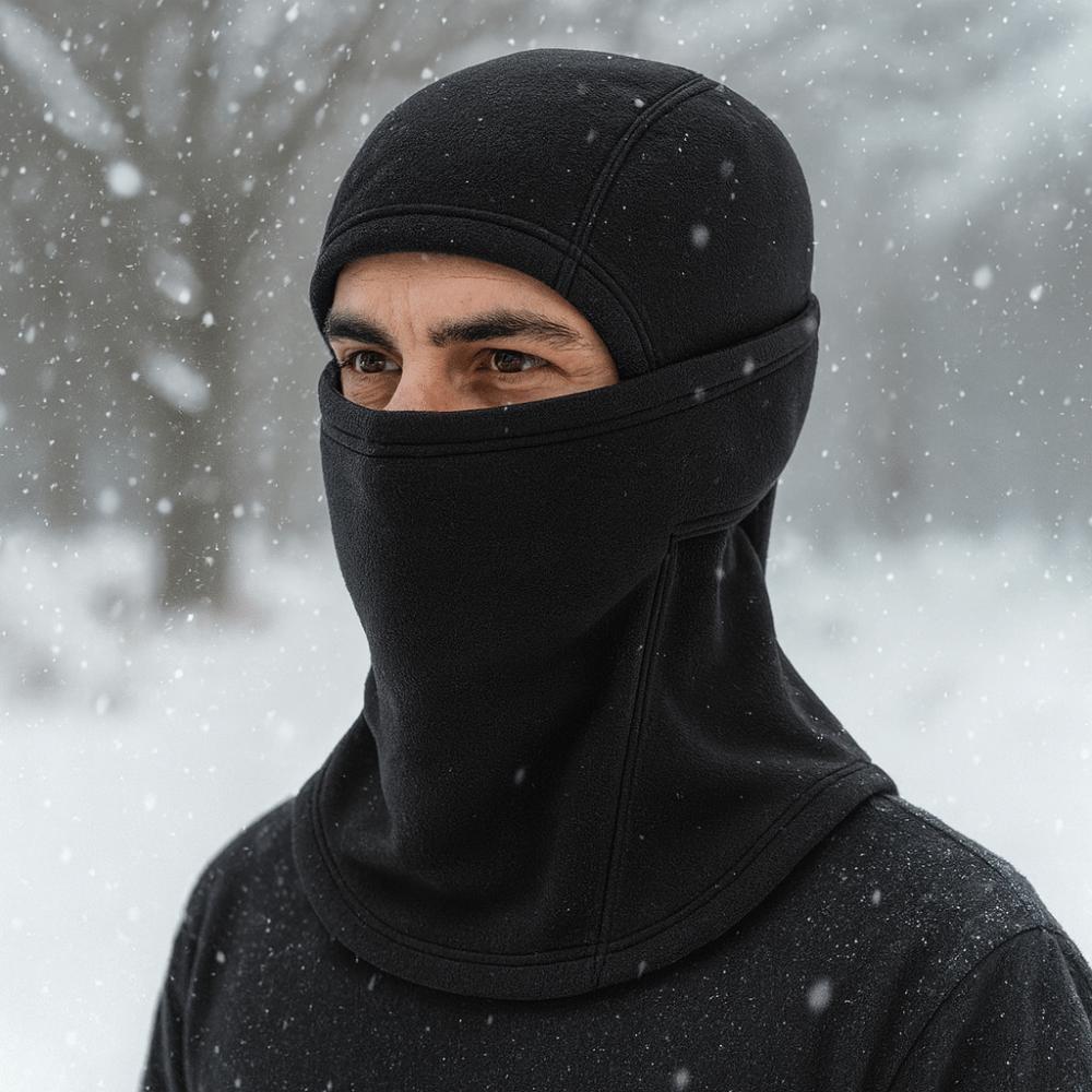 Neck Protection Balaclava Cycling Hat Fleece Full Face Mask Winter Mask Cycling Head Cover  Skiing