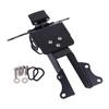 Universal Motorcycle License Plate Mounting Kit Short Tail Design Enhanced Stability Stainless Steel Easy Installation