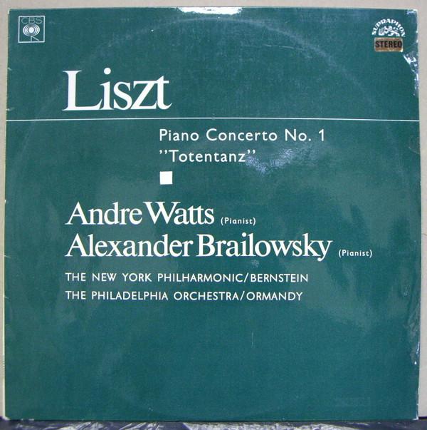 

LP Record FRANZ LISZT ANDR WATTS ALEXANDER Piano Concerto No. 1 Totentanz SUAST50948 Supraphon 1968 Germany Classical Used