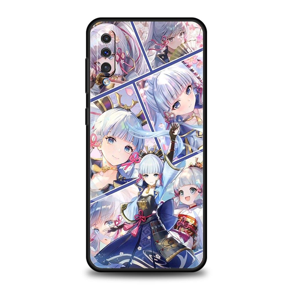 Pouzdro na telefon Genshin Impact pro Samsung Galaxy A54 A52 A14 A50 A70 A10 A30 A40 A20S A20E A02S A12 A22 A34 A42 A32 5G A04s Kryt