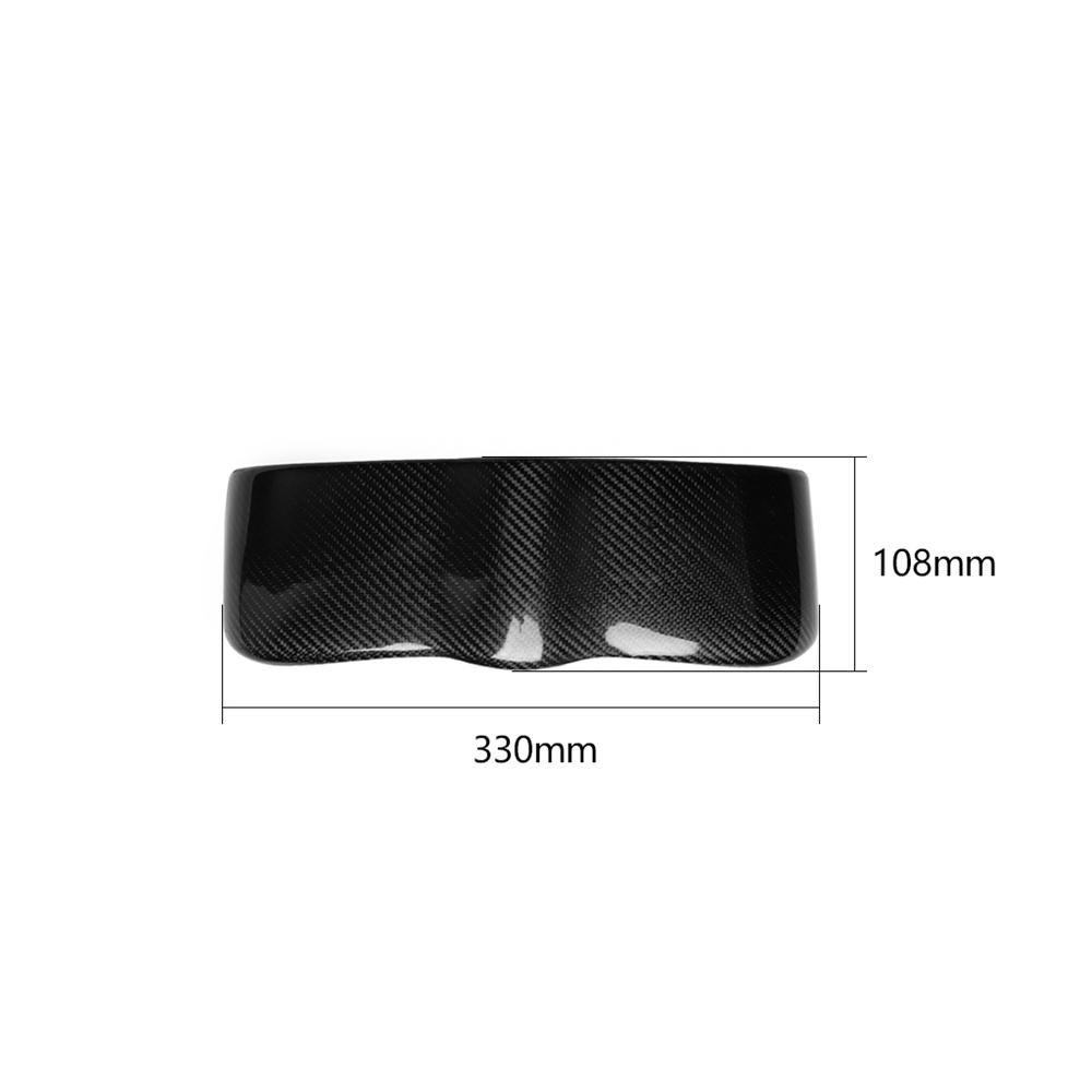 Real Carbon Fiber Center Gauge Speedmeter Cover fit for Nissan 350Z 2006-2008