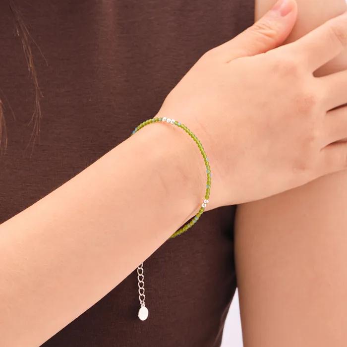 COTOIT_Green Anemone beads Bracelet
