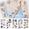 New Space Astronaut Party Tattoo Stickers Waterproof Party Party Party Gift Funny Fun Face Stickers