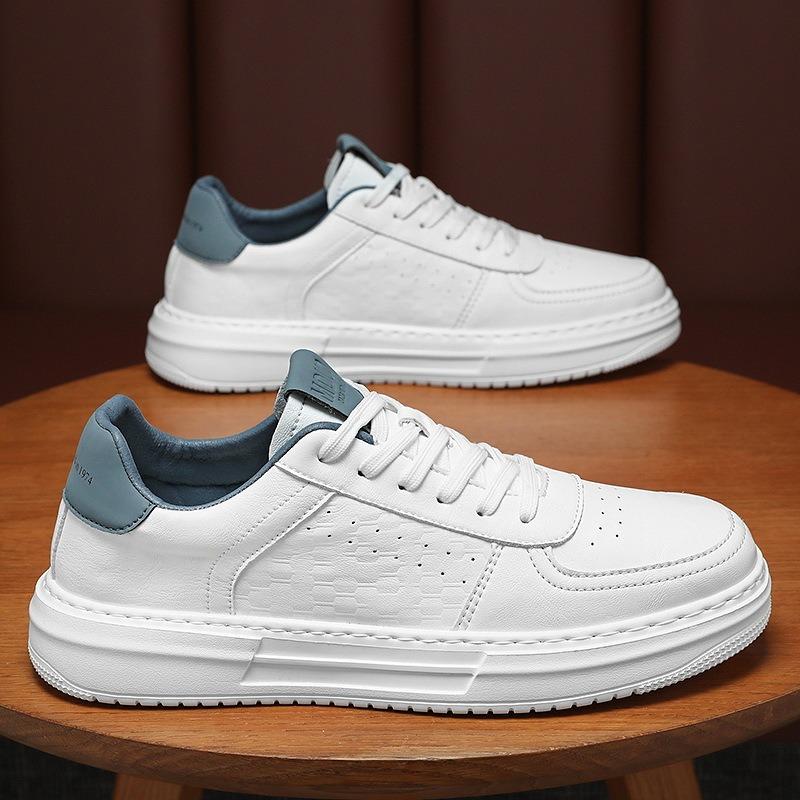 Spring and autumn men's shoes new breathable little white shoes men's trend versatile platform sports shoes casual board shoes trendy shoes