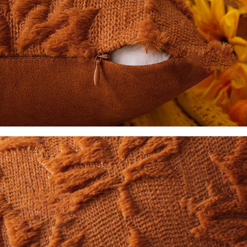 Pumpkin Embroidery Pillowcase, Three-dimensional Pillowcase Cushion Cover, Halloween Festival Decoration Sofa Pillowcase.