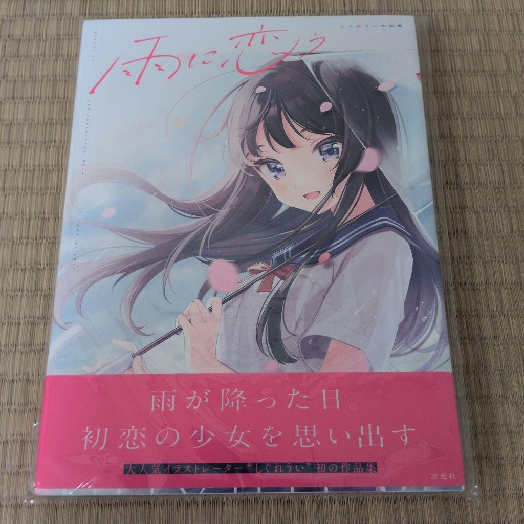 [USED] Beautiful item: Shigure Ui's collection of works "Love in the Rain" - shipping included
