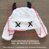 Funny Devil Horns And Rabbit Ears Soft Hat For Christmas Halloween Cosplay Costume Party