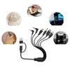 Universal Charges Cord Fast Charging Cable Small 23 Length Cm Multiple Device Charging Solution for Multiple Devices