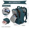 Unisex Large-Capacity Waterproof Backpack,Laptop Bag with USB Charging, Shoe Compartment, Wet & Dry Separation, Anti-Theft & Lightweight