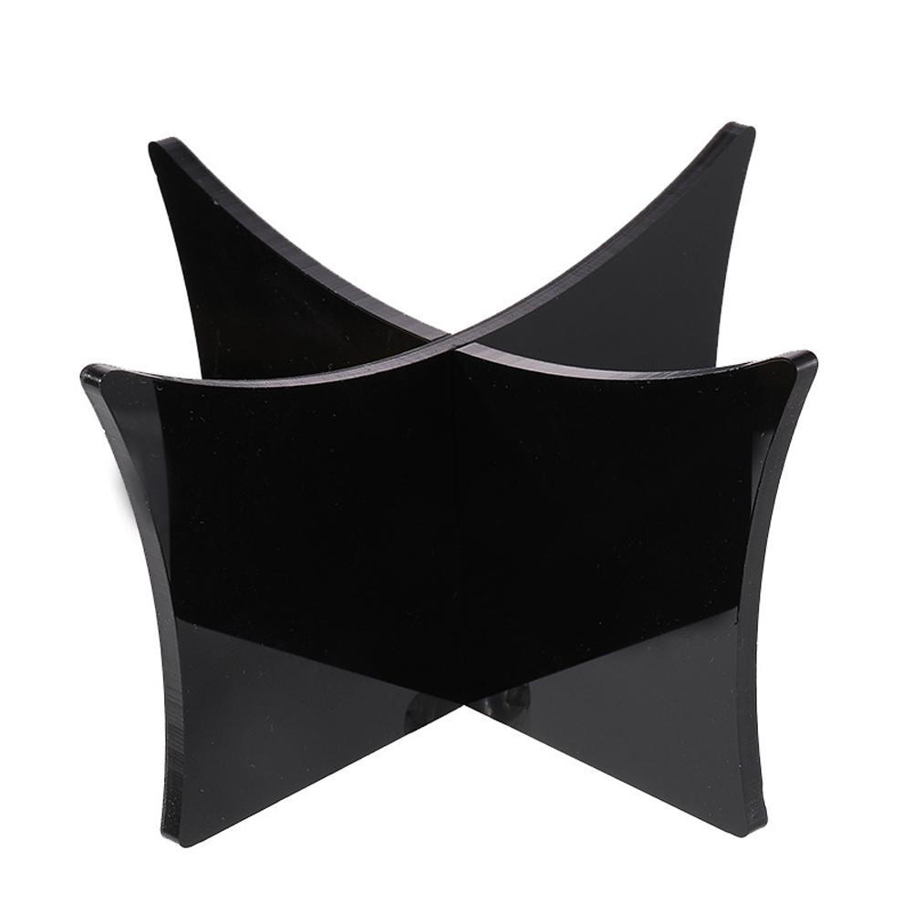 Acrylic Ball Stand Holder Simple and Stylish Ball Holder Stable Sports Ball Storage Rack for Football Basketball Soccer чёрный