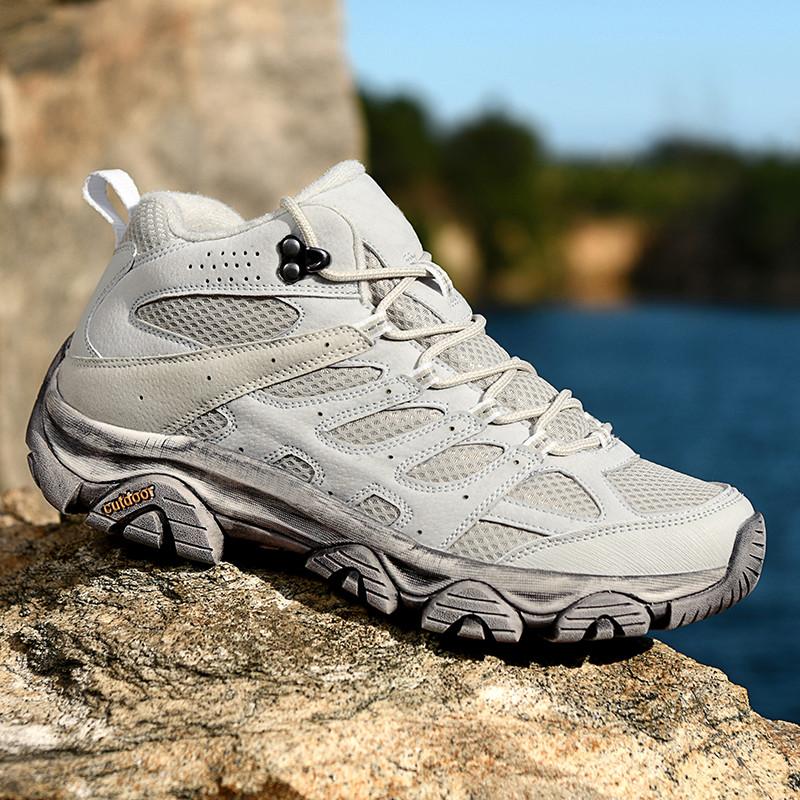 Non-slip Wear Resistant Outdoor Hiking Shoes Breathable Splashproof Climbing Men Sneaker Trekking Hunting Tourism Women
