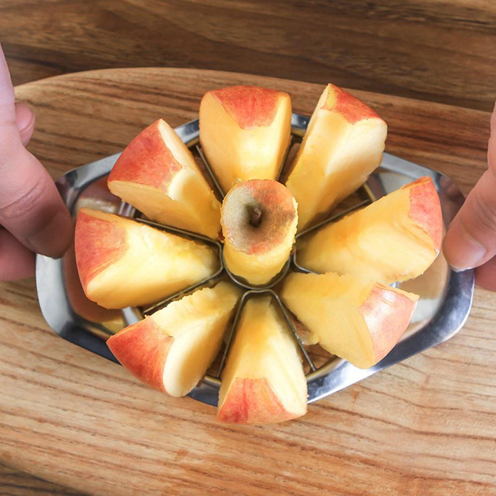 Stainless Steel Apple Corer Slicer Fruit Pears Potatoes Onion Cutting Separator
