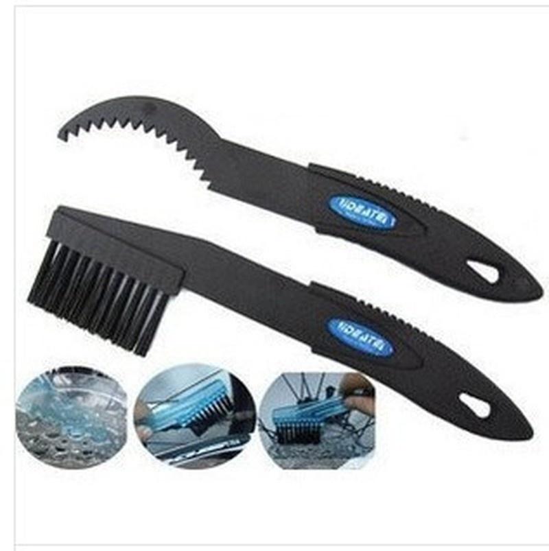 2 PCS Bicycle Chain Clean Brush Cleaning Bike Cycling Cleaner Scrubber Tool Bicycle Repair Tools Hot