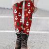 Women's Christmas Print Slim Fit Elastic Yoga Casual Pants