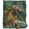 JQ Licensing Jmm-Jp Silky Jungle Cat Supersoft Blanket