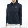 Munsingwear MG4FLS82L Long Sleeve Polo Shirt with Heat Heat and UVCUT Navy NV00 Women's Navi, Storage, Technology, Blue,