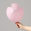 Pink Bow Print 12-inch Sequin Balloons for Girl's Birthday Party Decor
