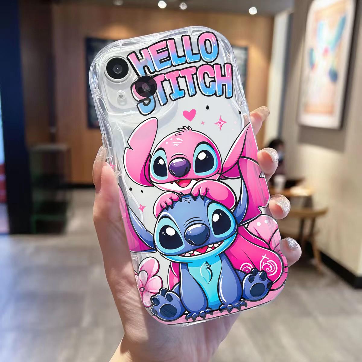 

Чохол для телефону Stitch Angel Baby для Xiaomi Redmi Note 14 13 12 Pro Plus 12S 11S 10 11 9 PRO Turbo 4 14C 13C 13 12 12C М який чохол Redmi 12