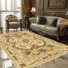 European Style Luxury Rug for Living Room Classic Home Decoration Large Carpet Non-Slip Bedroom Study Mats Washable Lounge Rug