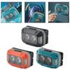 USB C Rechargeable Headlights Motion Sensor Digital Power Display Headlamp Portable Head Lamp Fishing Forehead Flashlight Porta