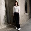 FILA Heritage Fashion Simple Classic Retro Casual Everyday Versatile Comfortable Knitted Cardigan Sweater Women sweater F11W618408FWT