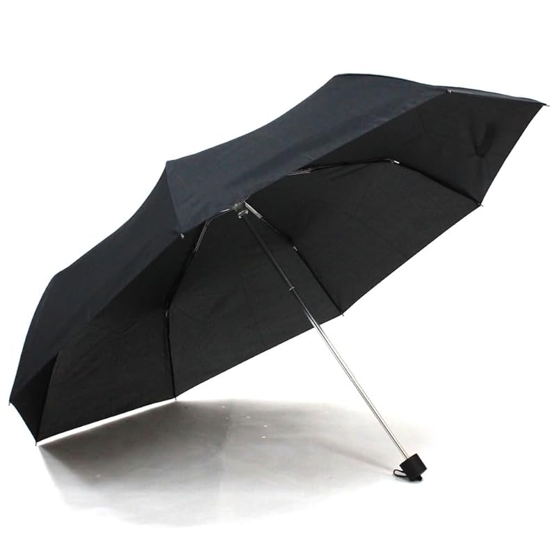 

D70 folding umbrella For both rain and shine Main rib 70cm big (black)