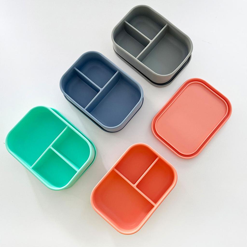 Practical Lunch Box 800ML Food Storage Containers Food Storage Box Silicone Texture Suitable for Various Setting