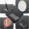Durable Acrylic Stand for Desktop Decoration Record Storage Holder Anti Slip Pad Lightsaber Display Rack Record Storage