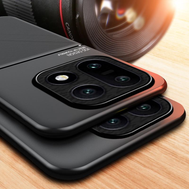 For OnePlus 15 Textured Magnetic Four-corner Full Coverage Shockproof and Drop-resistant Phone Case