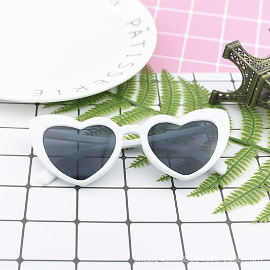 Love Women'S Sunglasses Cute Heart-Shaped Sunglasses Trendy Peach Heart Sunglasses 15983