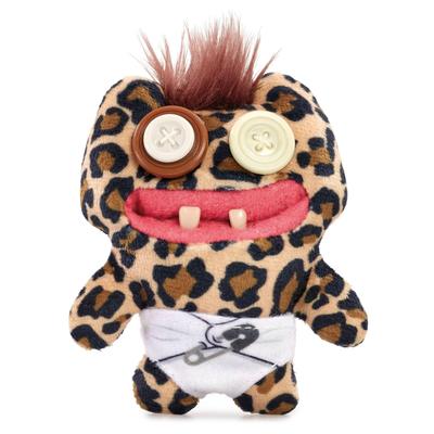 Fuggler Baby Fugg - S1 Leopard Stinkface Plush Mascot, Authentic
