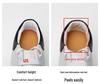 Men's Low Heel White Cowhide Platform Sneakers - Invisible Height Boost, Casual Youth Style, for Couples