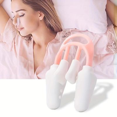 Nose Shaper Clip, Smertefri Nose Bridge Straightener Corrector, Beauty Up Lifting Mykt sikkerhetssilikonverktøy for bred krum nese kvinner menn