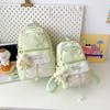 New School Bags for Junior and Senior High School Students Fresh and Sweet Backpack for Women Large Capacity College Students Casual Contrast Backpack