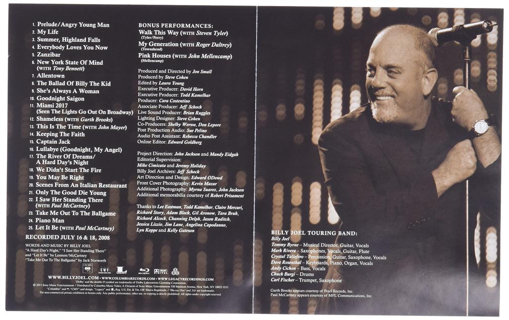 Billy Joel Live at Shea The Concert Stadium