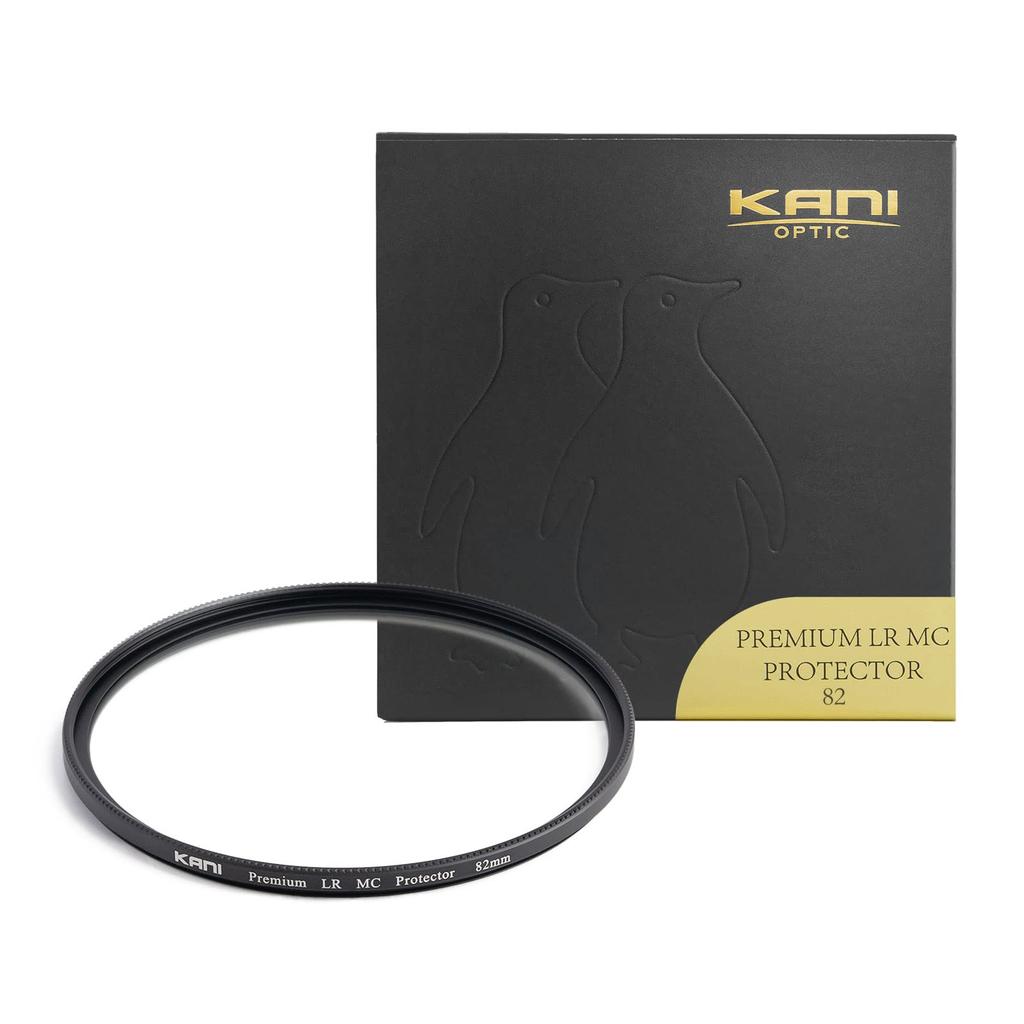 KANI 82 mm Objektivschutzfilter, Premium LR MC Protector, Linsenschutz, superweißes Glas, Premium-Beschichtung, geringe Reflexion, dünner Rahmen, wasserabweisend