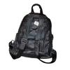 Leather Backpack Women'S Bag First Layer Cowhide Large Capacity Backpack Travel Bag Black